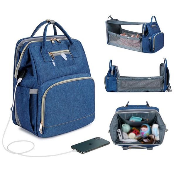 backpack mummy multifunctional diaper bag mother and baby folding portable large capacity multi-function outing bed
backpack mummy multifunctional diaper bag mother and baby folding portable large capacity multi-function outing bed