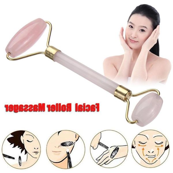 200pcs pink double head massage roller natural rose crystal quartz jade stone anti wrinkle facial body beauty health tool
200pcs pink double head massage roller natural rose crystal quartz jade stone anti wrinkle facial body beauty health tool