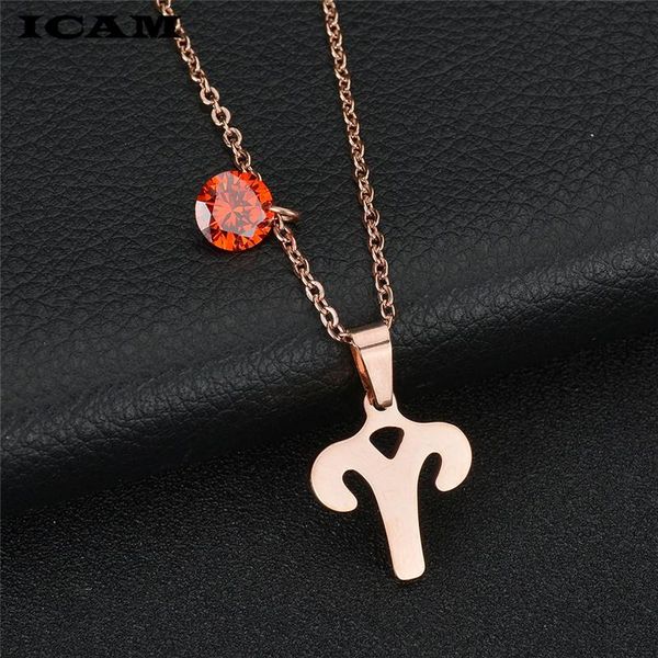 pendant necklaces icam 12 constellation zodiac sign necklace for women gold silver jewelry aries horoscope astrology
pendant necklaces icam 12 constellation zodiac sign necklace for women gold silver jewelry aries horoscope astrology