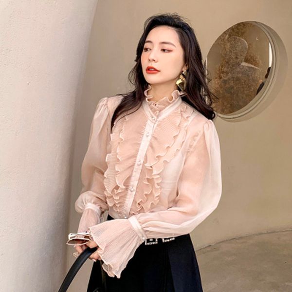 tees aksaya spring summer women of dress shirt chiffon blouse stylish temperament feminine luxry s, White
tees aksaya spring summer women of dress shirt chiffon blouse stylish temperament feminine luxry s, White