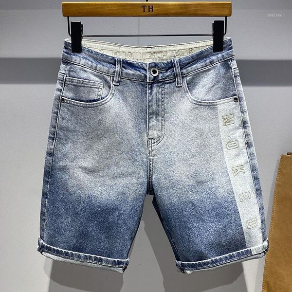 men's shorts summer men designer jeans for gradient simplicity casual fashion letter printing youth knee length denim, White;black
men's shorts summer men designer jeans for gradient simplicity casual fashion letter printing youth knee length denim, White;black