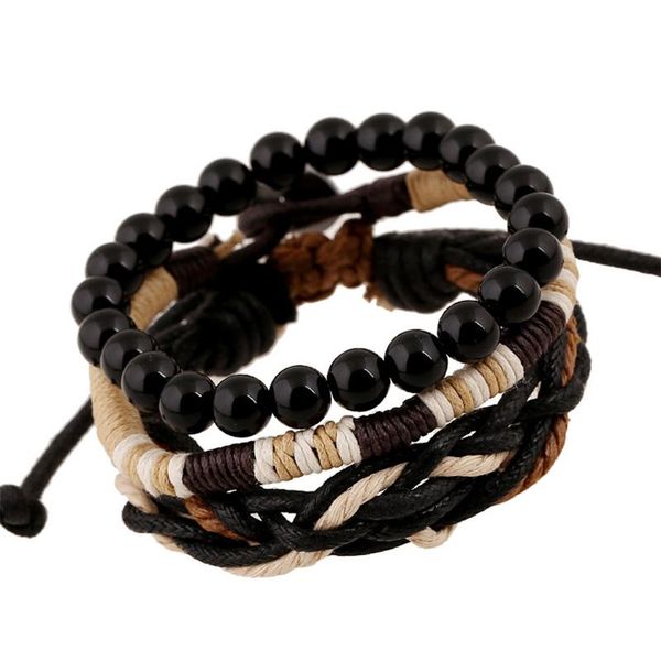 tennis design men multi layer beaded bracelets cord and glass beads vintage bracelet handmade diy jewelry bangle promotion, Golden;silver
tennis design men multi layer beaded bracelets cord and glass beads vintage bracelet handmade diy jewelry bangle promotion, Golden;silver