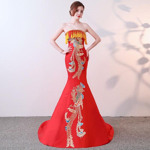 casual dresses red party cheongsam oriental women maxi dress fashion 2021 chinese style elegant long qipao luxury trailing robe vestido s-xx, Black;gray
casual dresses red party cheongsam oriental women maxi dress fashion 2021 chinese style elegant long qipao luxury trailing robe vestido s-xx, Black;gray