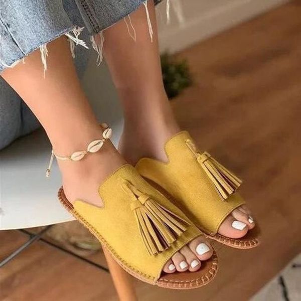 slippers women shoes summer flat breathable flock mules retro fringe casual slip on ladies slides plus size woman flip flops kely, Black
slippers women shoes summer flat breathable flock mules retro fringe casual slip on ladies slides plus size woman flip flops kely, Black