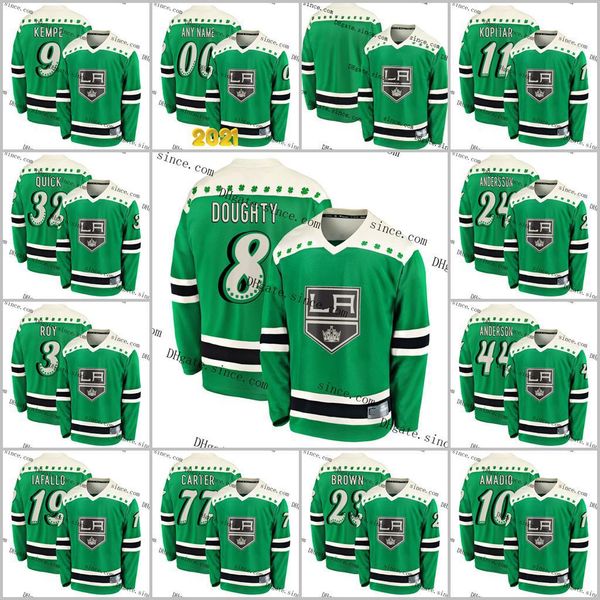 custom 11 anze kopitar 2021 st patricks day jersey drew doughty jeff carter jonathan quick martinez kyle clifford bryant pearson, Black;red
custom 11 anze kopitar 2021 st patricks day jersey drew doughty jeff carter jonathan quick martinez kyle clifford bryant pearson, Black;red