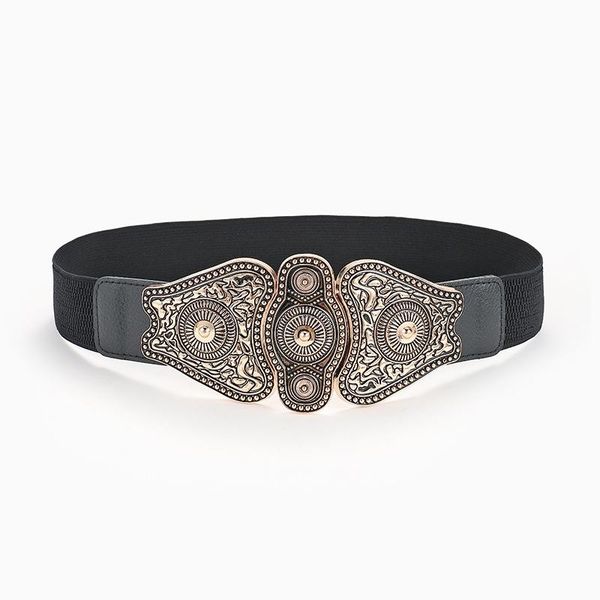 belts court carved buckle retro belt women fashion pu stretch wide female dress brand design waistband 2021, Black;brown
belts court carved buckle retro belt women fashion pu stretch wide female dress brand design waistband 2021, Black;brown