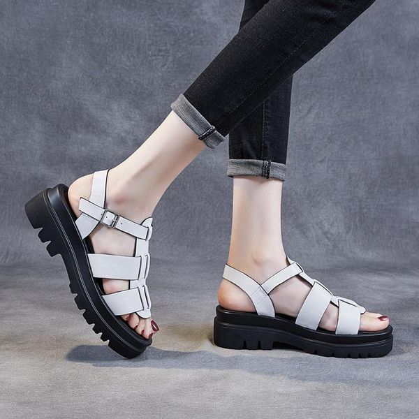 sandals yourseason ladies platform buckle strap 2021 wedges casual female comfortable beach shoes genuine leather vintage, Black
sandals yourseason ladies platform buckle strap 2021 wedges casual female comfortable beach shoes genuine leather vintage, Black
