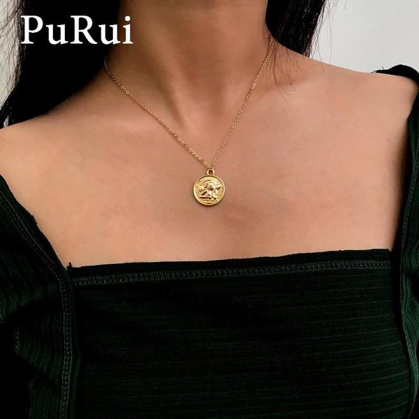 pendant necklaces vintage carved coin necklace roman bohemian statement collar long chain choker fashion charm jewelry, Silver
pendant necklaces vintage carved coin necklace roman bohemian statement collar long chain choker fashion charm jewelry, Silver