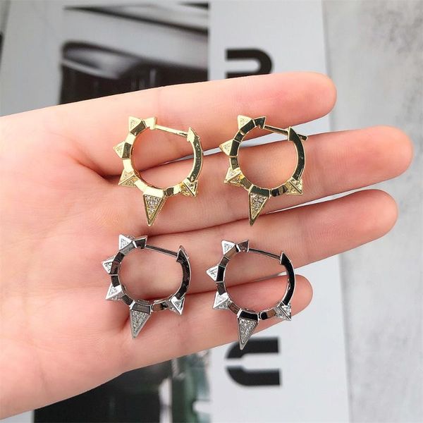 hoop & huggie stainless steel earrings punk women piercing aretes pendientes ear ring oorbellen jewelry 2021 trend brincos bijoux femme, Golden;silver
hoop & huggie stainless steel earrings punk women piercing aretes pendientes ear ring oorbellen jewelry 2021 trend brincos bijoux femme, Golden;silver