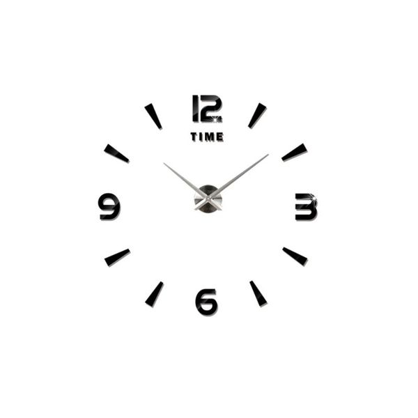 fashion modern diy wall clock large 3d acrylic big watch mirror metal frameless stickers clocks style room home offic
fashion modern diy wall clock large 3d acrylic big watch mirror metal frameless stickers clocks style room home offic