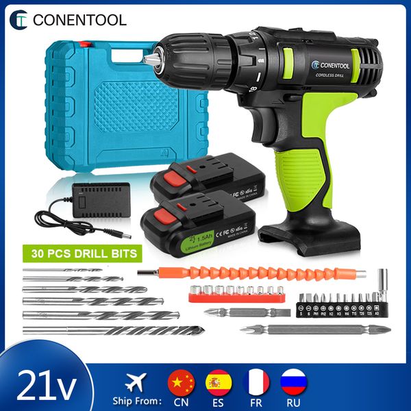 cordless drill 21v 18v 2 speed electric drill torque 1.5ah lithium battery electric screwdriver 12v power tools wireless drill
cordless drill 21v 18v 2 speed electric drill torque 1.5ah lithium battery electric screwdriver 12v power tools wireless drill