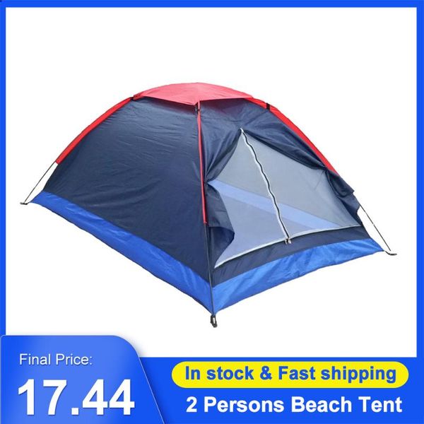 tents and shelters 2 persons camping tent single layer beach outdoor travel windproof waterproof awning summer with bag ru stock
tents and shelters 2 persons camping tent single layer beach outdoor travel windproof waterproof awning summer with bag ru stock
