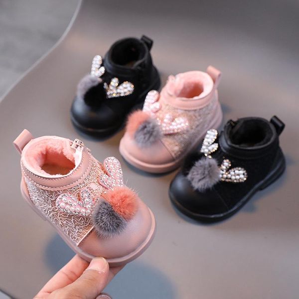 first walkers winter kids warm snow shoes infant girls thick pink black baby booties soft soles toddler sxj021
first walkers winter kids warm snow shoes infant girls thick pink black baby booties soft soles toddler sxj021
