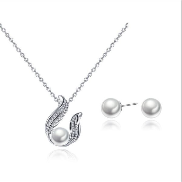 wings angel pearl necklaces earring jewelry set gsfs065 fashion women gift earrings & necklace, Silver
wings angel pearl necklaces earring jewelry set gsfs065 fashion women gift earrings & necklace, Silver