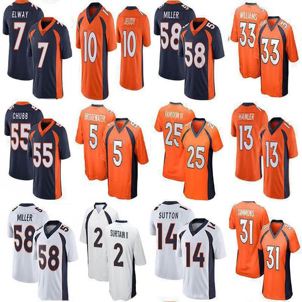 10 jerry jeudy 5 teddy bridgewater 2 patrick surtain ii football jerseys 58 von miller 7 john elway 31 justin simmons 55 bradley chubb 33 ja, Black;red
10 jerry jeudy 5 teddy bridgewater 2 patrick surtain ii football jerseys 58 von miller 7 john elway 31 justin simmons 55 bradley chubb 33 ja, Black;red