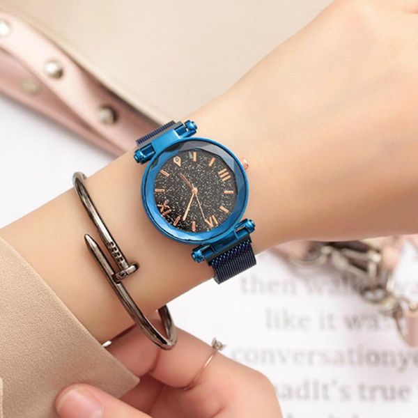 wristwatches ladies magnetic starry sky clock luxury women watches fashion diamond female quartz relogio feminino zegarek damski, Slivery;brown
wristwatches ladies magnetic starry sky clock luxury women watches fashion diamond female quartz relogio feminino zegarek damski, Slivery;brown