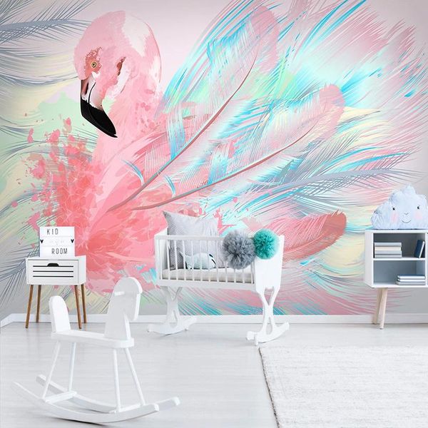 wallpapers 3d wallpaper modern simple nordic style hand-painted pink feathers murals living room kid's bedroom romantic home decor fres
wallpapers 3d wallpaper modern simple nordic style hand-painted pink feathers murals living room kid's bedroom romantic home decor fres