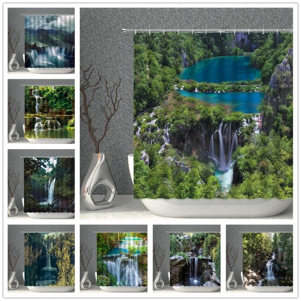 shower curtains landscape waterfall curtain waterproof fabric spring scenery bath mountain water green bathroom screen set decor
shower curtains landscape waterfall curtain waterproof fabric spring scenery bath mountain water green bathroom screen set decor