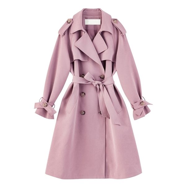 women trench coat turn down collar loose style long femme oversized casaco abrigo streetwear 210825, Tan;black
women trench coat turn down collar loose style long femme oversized casaco abrigo streetwear 210825, Tan;black