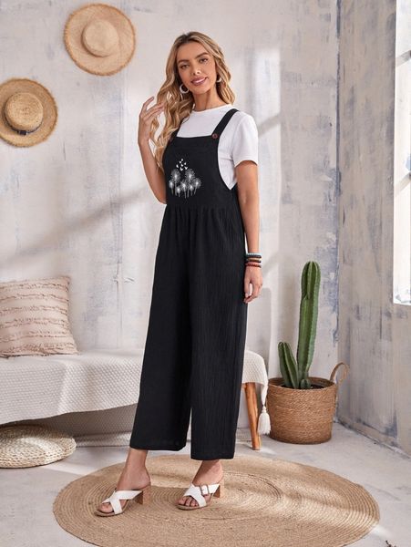 emery rose dandelion pinafore overall jumpsuit 69pj#, White
emery rose dandelion pinafore overall jumpsuit 69pj#, White