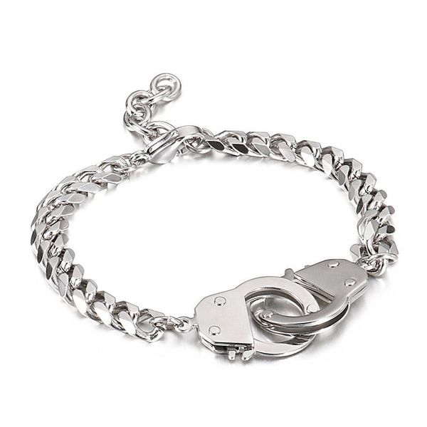 charm bracelets stainless steel o-chain handcuffs accessories featured men's fashion jewelry holiday gifts jewels store, Golden;silver
charm bracelets stainless steel o-chain handcuffs accessories featured men's fashion jewelry holiday gifts jewels store, Golden;silver