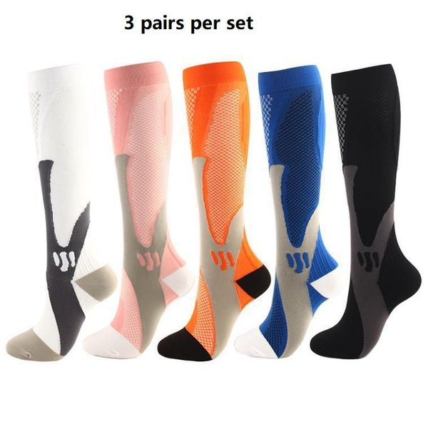 sports socks calzino a compressione 3 pairs knee high compression sock chaussette de calcetines compresion, Black
sports socks calzino a compressione 3 pairs knee high compression sock chaussette de calcetines compresion, Black