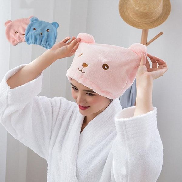 shower caps cute bear thick coral fleece microfiber bath towel hair dry quick drying lady soft cap
shower caps cute bear thick coral fleece microfiber bath towel hair dry quick drying lady soft cap
