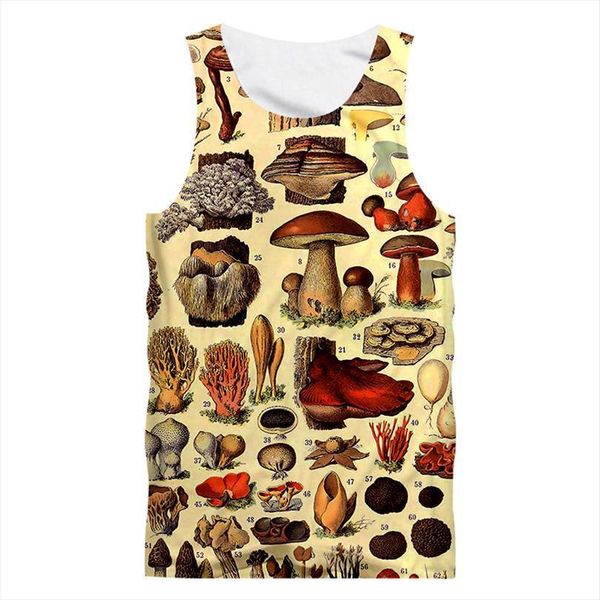 cjlm vest mens summer harajuku fitness mushroom 3d printing custom super large size fashion men, White;black
cjlm vest mens summer harajuku fitness mushroom 3d printing custom super large size fashion men, White;black