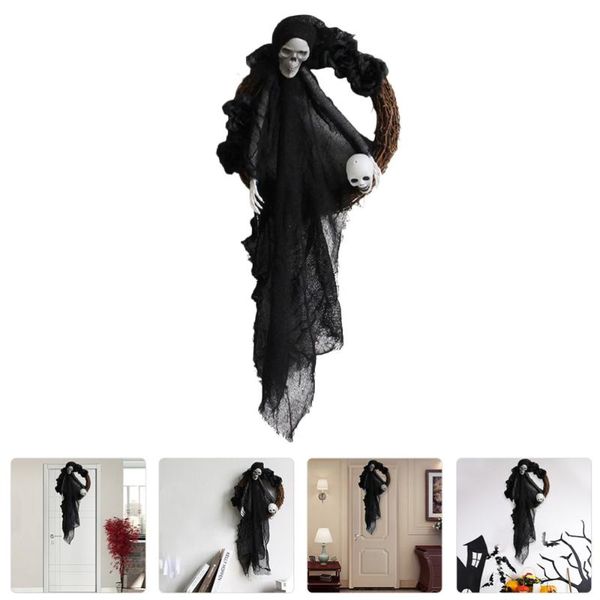 party decoration hanging wreath decorative garland haunted house decor
