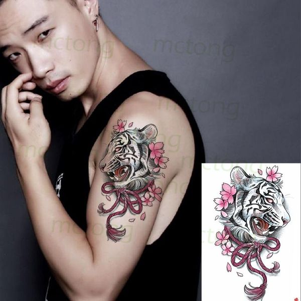 temporary tattoos waterproof tattoo sticker tiger pink flowe tatto flash tatoo tatouage temporaire for women girl men
temporary tattoos waterproof tattoo sticker tiger pink flowe tatto flash tatoo tatouage temporaire for women girl men