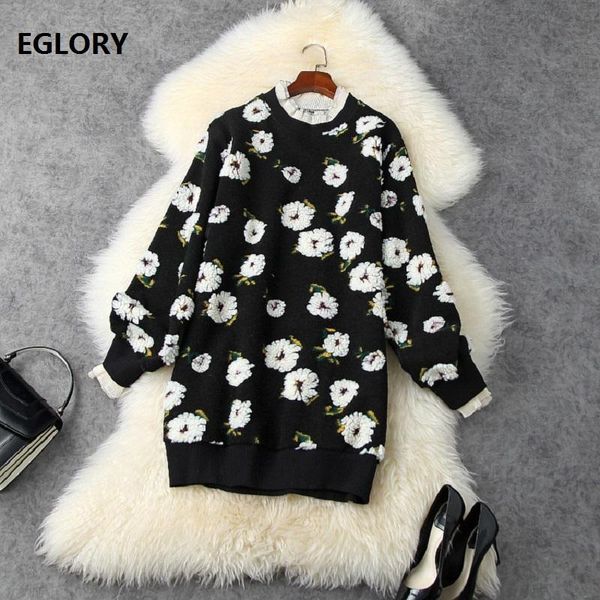 casual dresses plus size clothing 2021 winter fashion sweatshirt dress women flowers patterns rib knitting patchwork loose, Black;gray
casual dresses plus size clothing 2021 winter fashion sweatshirt dress women flowers patterns rib knitting patchwork loose, Black;gray