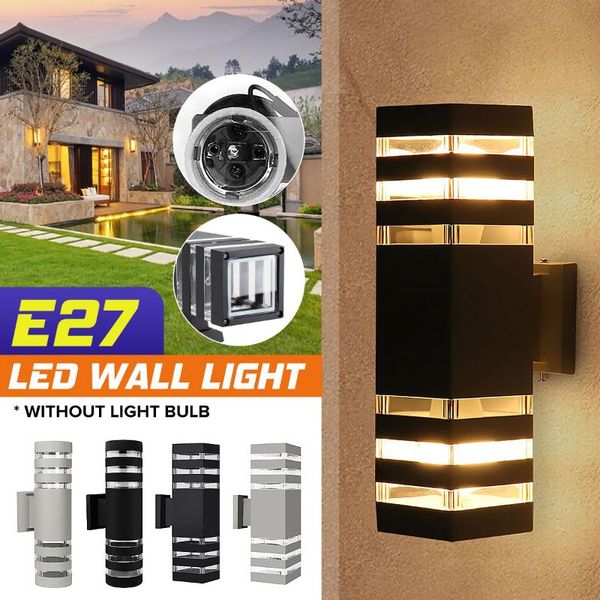 wall sconce waterproof porch light black/silver modern lamp ip65 outdoor up/down lamps
wall sconce waterproof porch light black/silver modern lamp ip65 outdoor up/down lamps