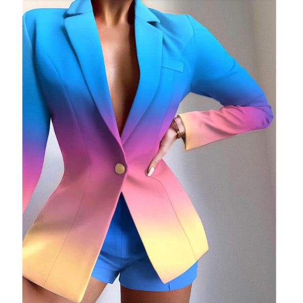 women's suits & blazers suit blazer style casual printing fashion small for women, White;black
women's suits & blazers suit blazer style casual printing fashion small for women, White;black