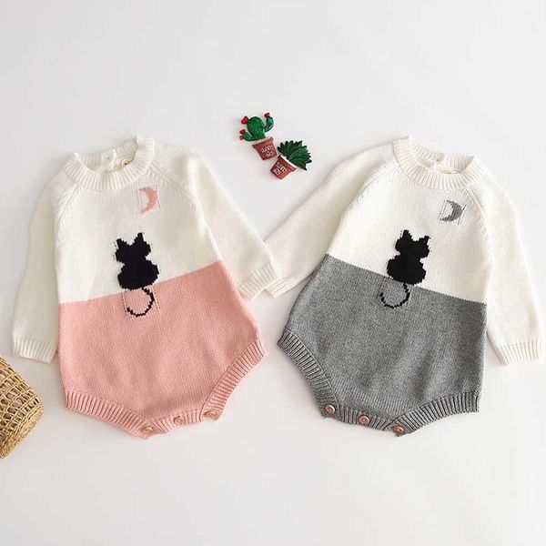 baby boys girls rompers baby kids clothes long sleeve newborn knitted romper baby girl clothing jumpsuit infant clothing, Blue
baby boys girls rompers baby kids clothes long sleeve newborn knitted romper baby girl clothing jumpsuit infant clothing, Blue