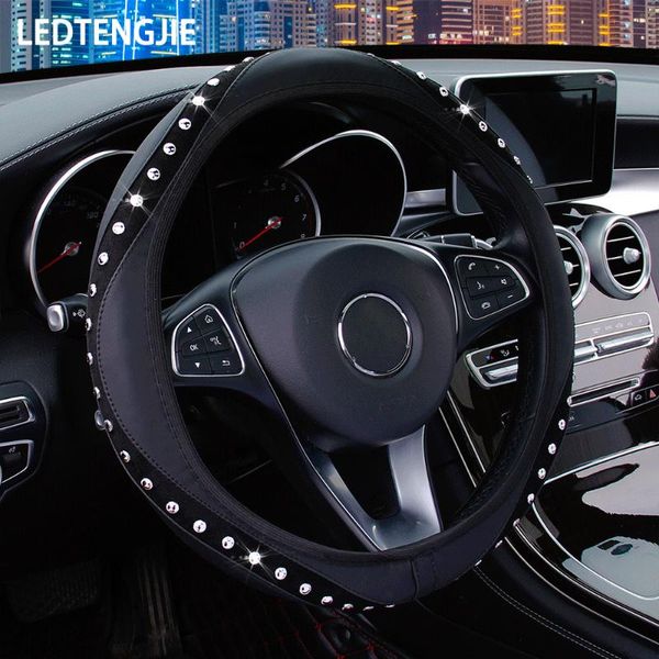 steering wheel covers ledtengjie car cover without inner ring, artificial leather inlaid with diamonds and gems, flashing elasticity
steering wheel covers ledtengjie car cover without inner ring, artificial leather inlaid with diamonds and gems, flashing elasticity
