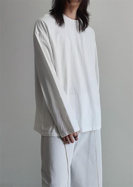 men's t-shirts long sleeved t-shirt fashion spring and autumn thin ins loose cotton solid color inner bottom shirt top, White;black
men's t-shirts long sleeved t-shirt fashion spring and autumn thin ins loose cotton solid color inner bottom shirt top, White;black