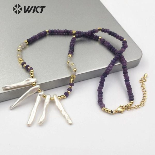 pendant necklaces wt-jn105 wkt natural pearl necklace gold electroplated brass beads themed in randomly shape, Silver
pendant necklaces wt-jn105 wkt natural pearl necklace gold electroplated brass beads themed in randomly shape, Silver