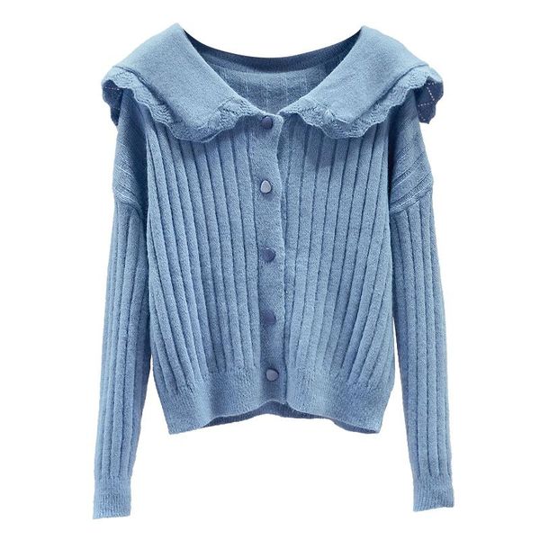 thick blue white female autumn clothes korean women's knitted cardigan sweater for women winter clothing 2021 long sleeve f1409 knits &
thick blue white female autumn clothes korean women's knitted cardigan sweater for women winter clothing 2021 long sleeve f1409 knits &
