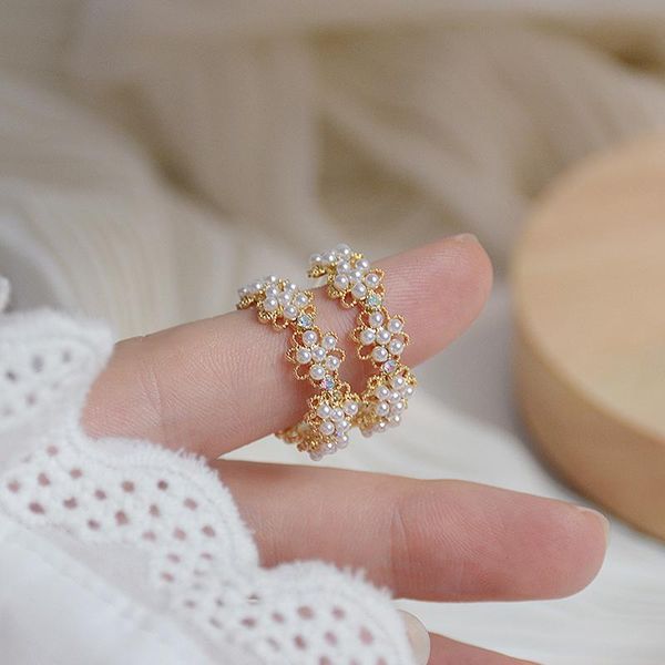 stud romantic lace pearl women earrings charm bella exquisite earring wedding accessories pendant jewelry, Golden;silver
stud romantic lace pearl women earrings charm bella exquisite earring wedding accessories pendant jewelry, Golden;silver