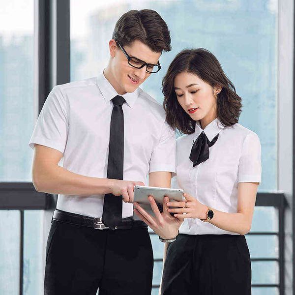 luxury men's suits blazers bamboo fiber tricolor men's and women's short sleeved busins shirt blue white collar executive, White;black
luxury men's suits blazers bamboo fiber tricolor men's and women's short sleeved busins shirt blue white collar executive, White;black