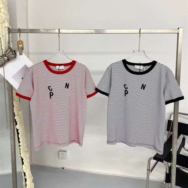 same style summer new ce printing simple strip french oh casual style contrast color round neck short sleeve women, White
same style summer new ce printing simple strip french oh casual style contrast color round neck short sleeve women, White