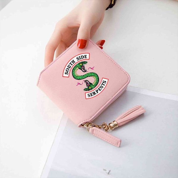 riverdale south side wallets 3d print tassel wallet women mini purse card holder short zipper credit lady, Red;black
riverdale south side wallets 3d print tassel wallet women mini purse card holder short zipper credit lady, Red;black
