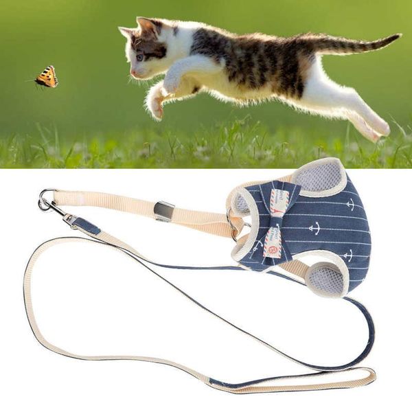 cat collars & leads leash breathable vest harness with adjustable pet escape-proof walking strap and
cat collars & leads leash breathable vest harness with adjustable pet escape-proof walking strap and