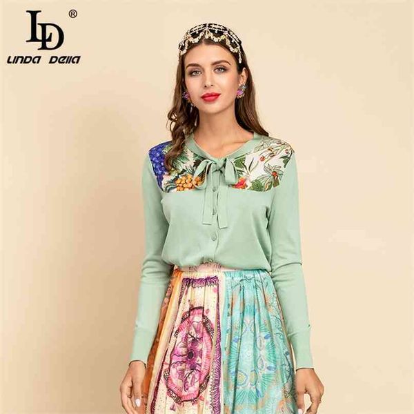 women spring fashion runway cardigan sweaters long sleeve bow solid printed ladies knitting slim 210522, White;black
women spring fashion runway cardigan sweaters long sleeve bow solid printed ladies knitting slim 210522, White;black