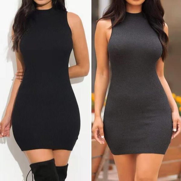 o neck sleeveless bodycon dresses women fashion casual skinny stretch mini dress ladies club party short clothing, Black;gray
o neck sleeveless bodycon dresses women fashion casual skinny stretch mini dress ladies club party short clothing, Black;gray