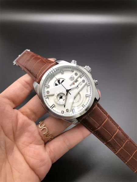 all dials working satch men watch luxury watches with calendar rubber strap brand quartz wristwatch gift, Slivery;brown
all dials working satch men watch luxury watches with calendar rubber strap brand quartz wristwatch gift, Slivery;brown