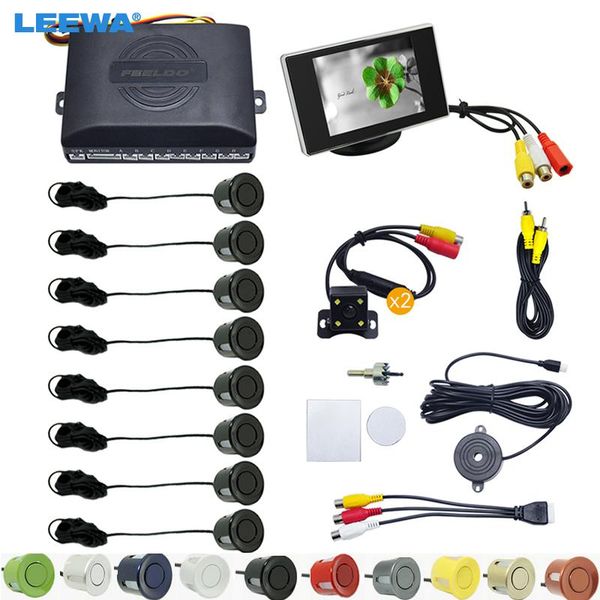 car rear view cameras& parking sensors leewa 8 + 4-led ccd camera 3.5" monitor front&rear dual sensor system #ca4449
car rear view cameras& parking sensors leewa 8 + 4-led ccd camera 3.5" monitor front&rear dual sensor system #ca4449