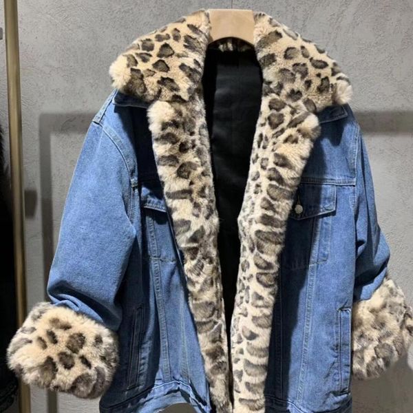 women's fur & faux jacket with natural rex lining for 2021 fashion base parka denim jackets winter coat women, Black
women's fur & faux jacket with natural rex lining for 2021 fashion base parka denim jackets winter coat women, Black