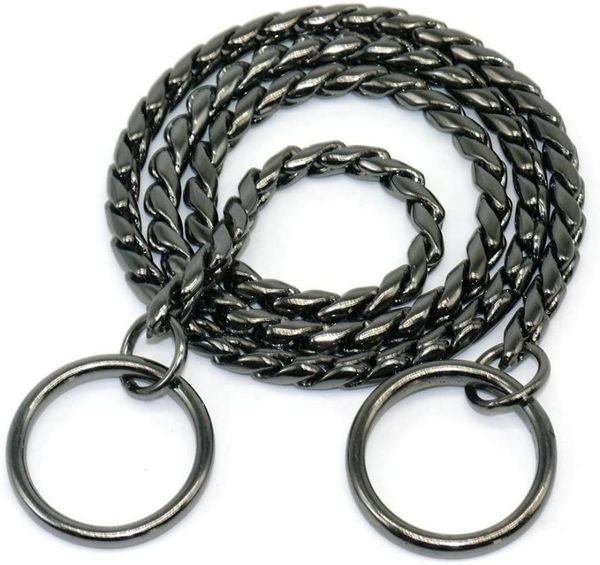 heavy duty copper chain snake metal p choke collar dog command obedience training lead collars leash for small large medium dogs & leashes
heavy duty copper chain snake metal p choke collar dog command obedience training lead collars leash for small large medium dogs & leashes