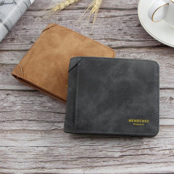 frosted men's wallet short high-capacity multi-functional leisure wallets, Red;black
frosted men's wallet short high-capacity multi-functional leisure wallets, Red;black